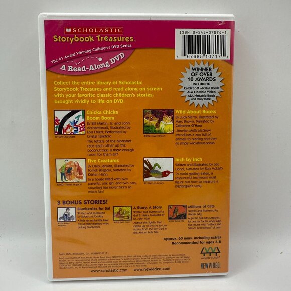 Scholastic Storybook Treasures Read-Along DVD: Chicka Chicka Boom Boom 7 Stories - Picture 2 of 3